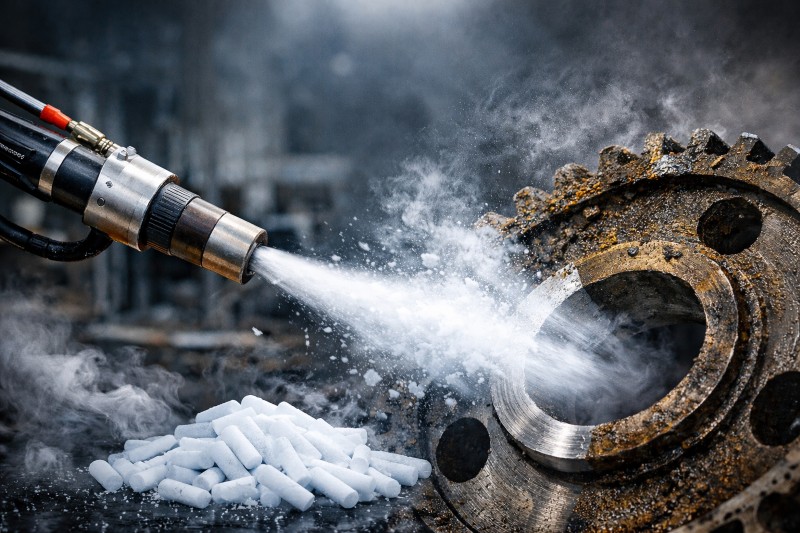 Suhi led: preprost način čiščenja brez vode